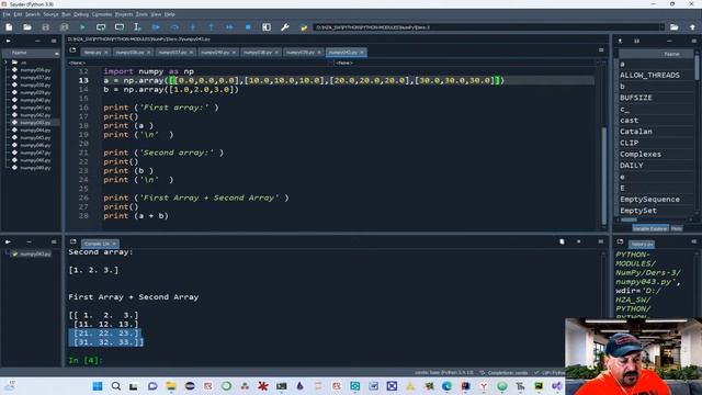 Python - Numpy (Nümerik Python) Modül Tanıtımı - 3 Türkçe Ders смотреть онлайн