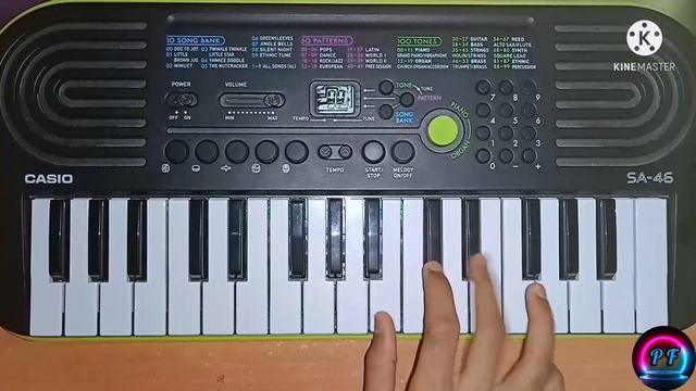 Squid Game theme song in keyboard (Casio sa 46) смотреть онлайн