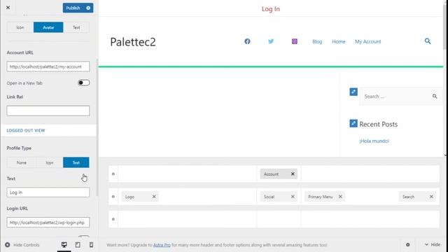 How to edit Account Options in Astra Theme смотреть онлайн