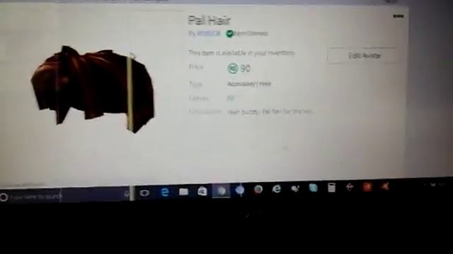 Pal hair aka bacon hair is 90 Robux OMG смотреть онлайн