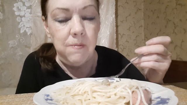 #Мукбанг Russia #mukbang #food #pasta