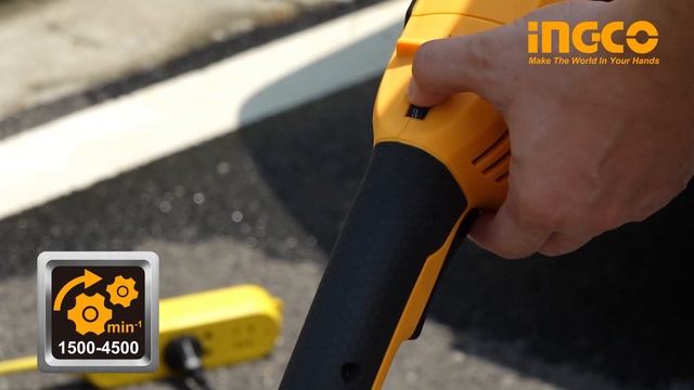 INGCO Angle polisher AP14008/UAP14008 смотреть онлайн