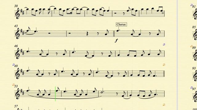 Walks Like Rihanna - The Wanted - Alto Saxophone Sheet Music and Chords смотреть онлайн