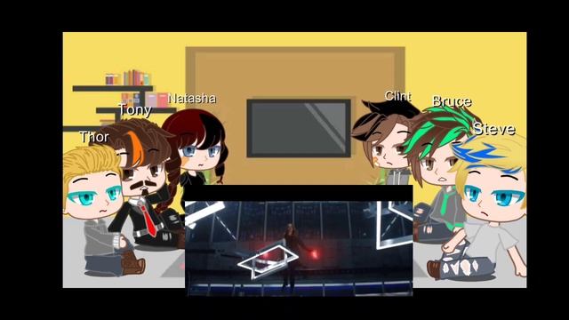 Avengers from age of Ultron react to wandavision | credits to marvel смотреть онлайн