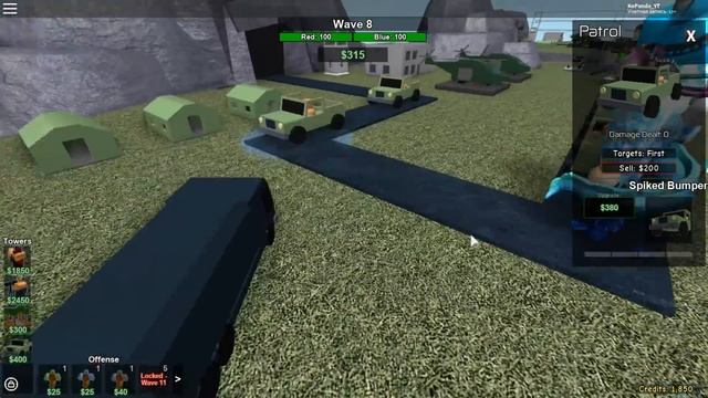 Затестил РЕАЛГАНЕРА в ТОВЕР БАТЛС (РОБЛОКС ТОВЕР ДЕФЕНС) - Roblox tower battles по русски смотреть онлайн