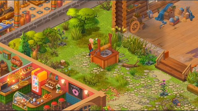 Homescapes - День 1 - Ферма.