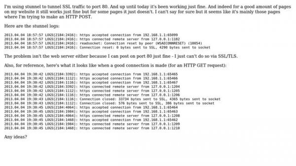 readsocket: Connection reset by peer (WSAECONNRESET) (10054)