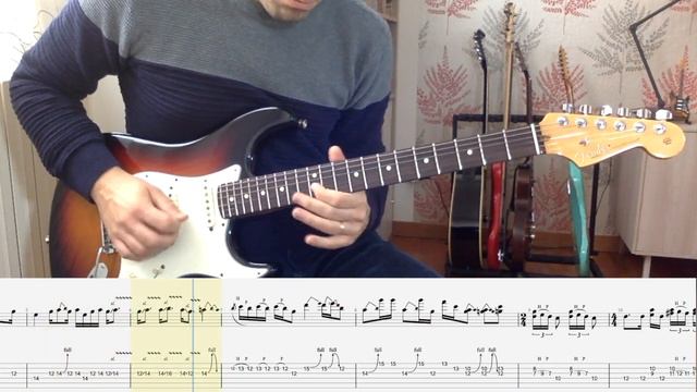 Jimi Hendrix: Little Wing - Guitar Solo with Tabs смотреть онлайн