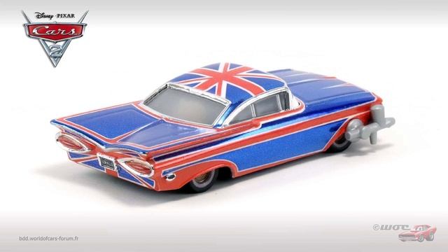 BDD World of Cars - Metallic Union Jack Ramone смотреть онлайн