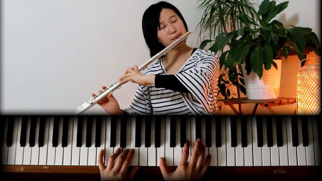 Kimi Wo Nosete | Carrying You - Castle in the Sky Theme | Flute and Piano Cover by Chu Challenge смотреть онлайн