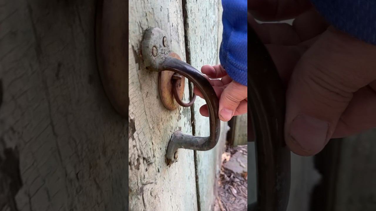 Нашел в заброшенном доме старинный артефакт, не смог забрать. #metaldetecting #история смотреть онлайн