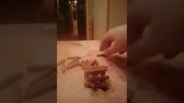 Строим дом из сухариков! смотреть онлайн