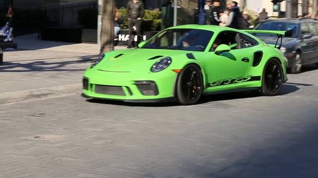 FULL ON SUPERCAR CONVOY TAKESOVER TORONTO Ferrari F430 Scuderia, Brabus 6X6 & A STANCED BMW M3 (E46