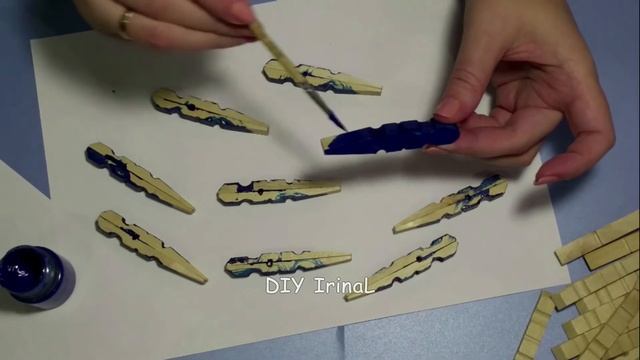 DIY Подставка под горячее из деревянных прищепок смотреть онлайн