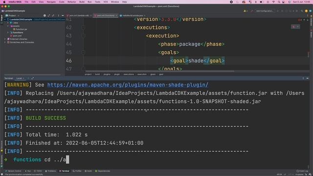 Create AWS Lambda Function with CDK in Java | Create and Deploy AWS Lambda written in Java смотреть онлайн