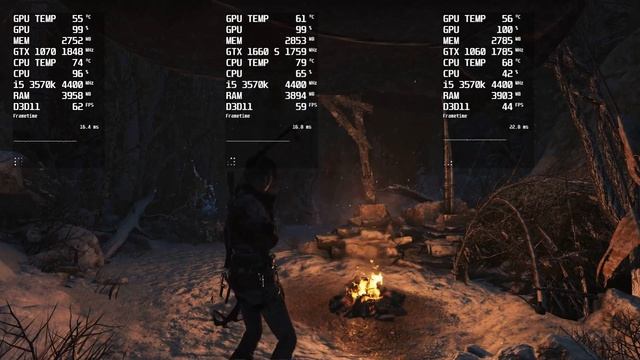GTX 1070 vs GTX 1660 Super vs GTX 1060 смотреть онлайн