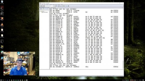 NC7J DX Cluster Telnet Connection Introduction