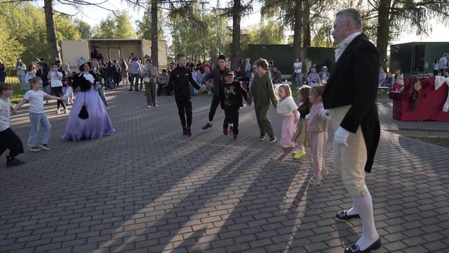 «Николаевский бал в Бородинской усадьбе». Ночь музеев - 2024 смотреть онлайн