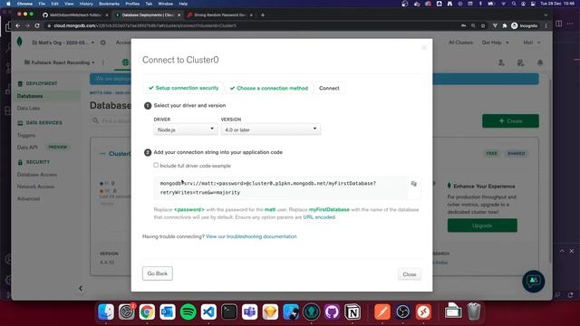#3 Creating our MongoDB Atlas database | Fullstack React Course (2022) смотреть онлайн