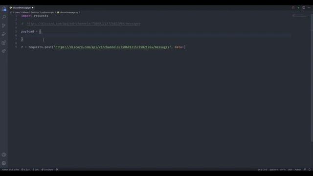 Using Python Requests to Send Discord Messages (Discord Token) смотреть онлайн