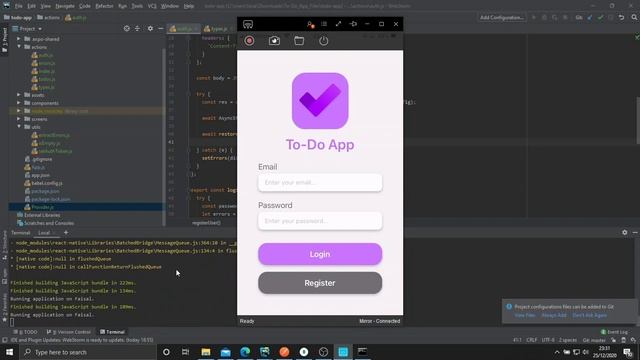 Connect Node.js Server with React Native App - Part 3 смотреть онлайн