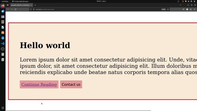 Frontend Development for Beginners | Pseudo Selector and Desinging in CSS Day 17 I смотреть онлайн