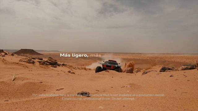 Audi RS Q e-tron E2, por la conquista del desierto. смотреть онлайн