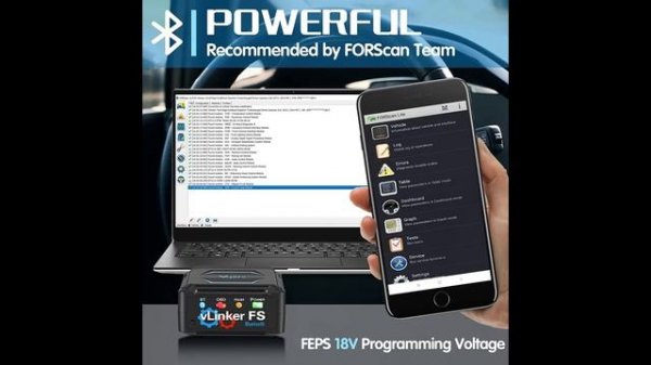 Vgate vLinker FS Bluetooth OBD2 Diagnostic Scan Tool