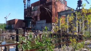 Заброшенные недостроенные ядерные реакторы в Чернобыле