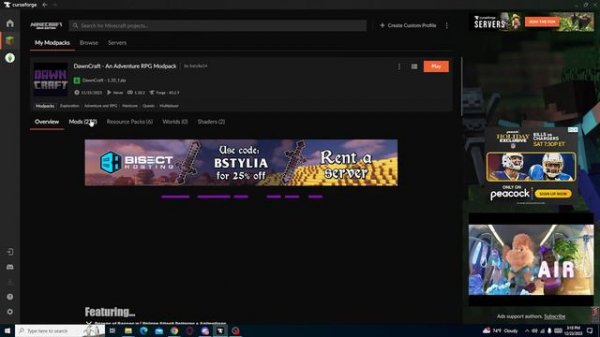 How to Add Optifine to Curseforge Modpack