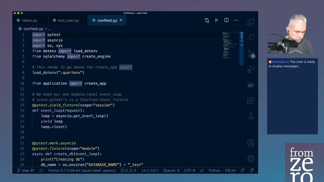 Real Time Coding: Continuing Profile Edit for QuartFeed смотреть онлайн