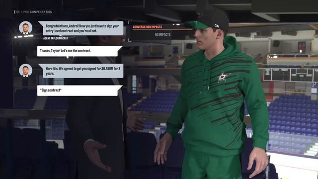 NHL23|Карьера игрока|BE A PRO смотреть онлайн