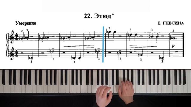 22. Этюд (The Russian School of Piano Playing. Nikolaev) смотреть онлайн