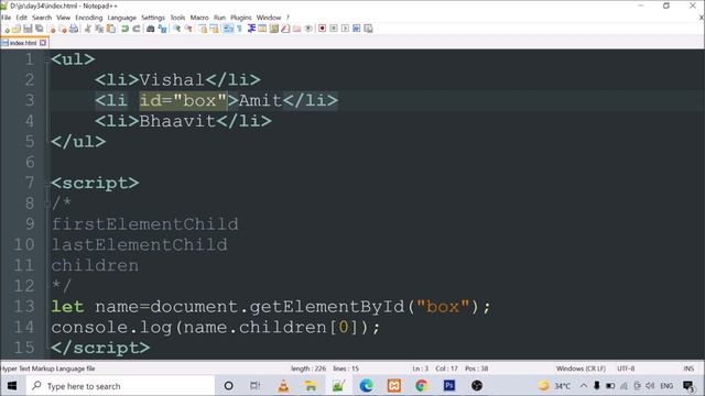 Traversing Elements | Step by step JavaScript in Hindi | Day34 смотреть онлайн