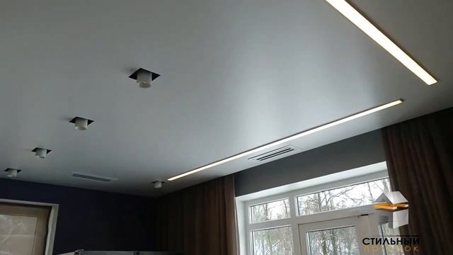 Парящая линия и Парящий натяжной потолок смотреть онлайн