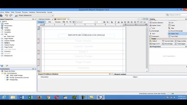 Conexion jasperreport ireport con Oracle смотреть онлайн