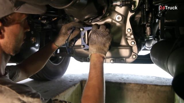 Установка коробки отбора мощности (КОМ) на Renault смотреть онлайн