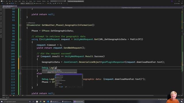 Unity Tutorial: Getting Local Weather Information смотреть онлайн
