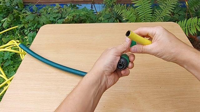 Как соединить два садовых шланга даже разного сечения?! смотреть онлайн