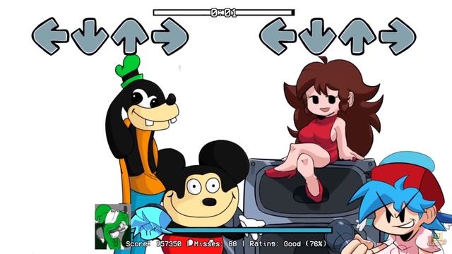 Friday Night Funkin': VS Mokey & Grooby HD Full Week + Cutscenes [FNF Mod/HARD] Mokey's Show Mod смотреть онлайн
