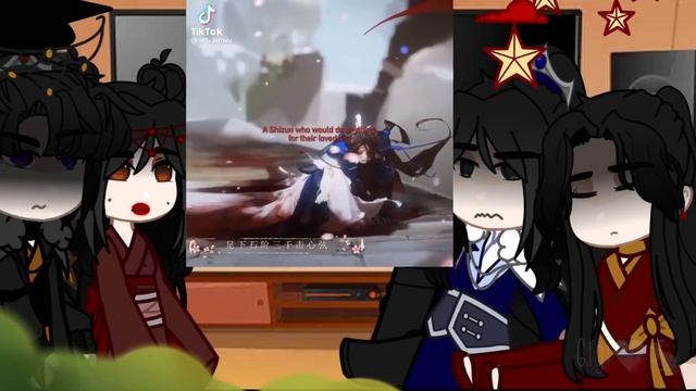 Husky And His White Cat Shizun React To Angst/next Life | Gacha Club | 1/3