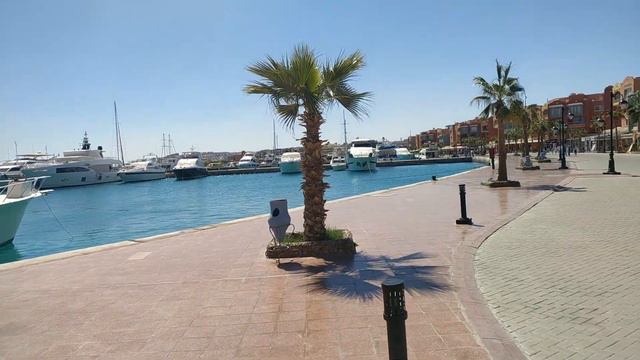 Набережная Marina в Хургаде. Marina, Hurghada смотреть онлайн
