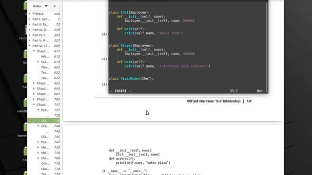 learning python by mark lutz , designing with classes, inheritance смотреть онлайн
