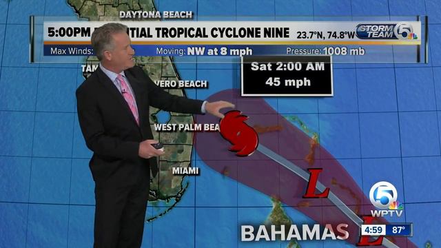 Potential Tropical Cyclone 9 смотреть онлайн