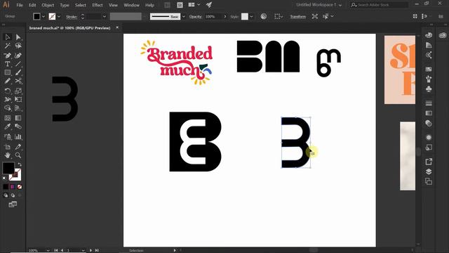 Logo Design Process From Start to Finish | Creating a Company Logo | Design for My Real Client смотреть онлайн