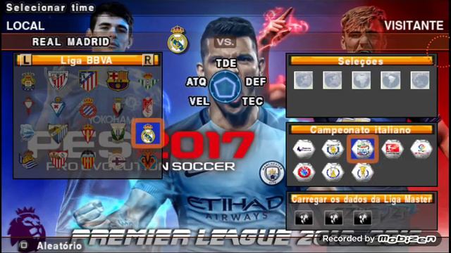 PES 2017 PPSSPP Brasileirão,Europeu HD 100% atualizado narração Nivaldo Pietro смотреть онлайн