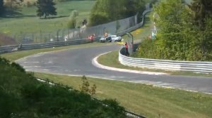 Nurburgring Crash Ford Focus Aston Martin