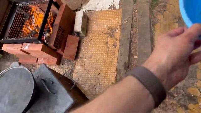 Как не надо обжигать казан! Первый обжиг казана! Рукожоп в деле! смотреть онлайн