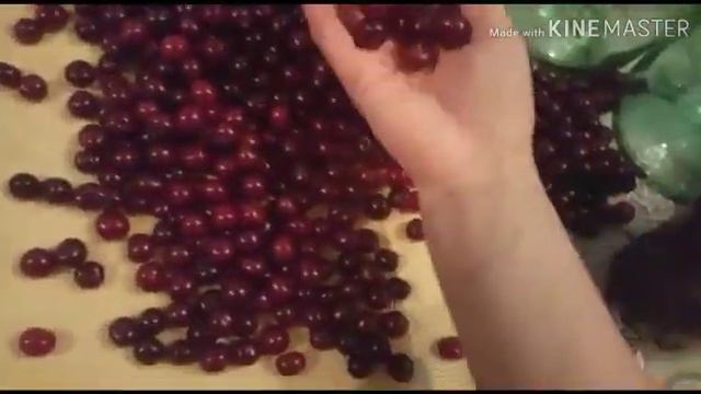 Заморозка вишни на зиму