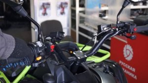 Квадроцикл RM650-2, запуск двигателя после трех дней стоянки.